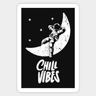 Chill Vibes - Relax on the Moon Sticker